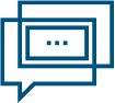 An image of a dialogue box to represent the 20 hours of dedicated networking time at the Pharma Contract Manufacturing  conference