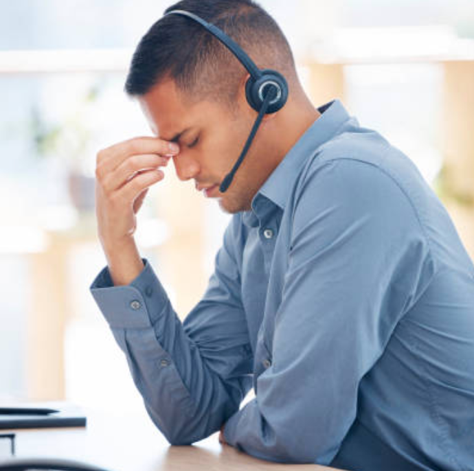 Woman looking at screen