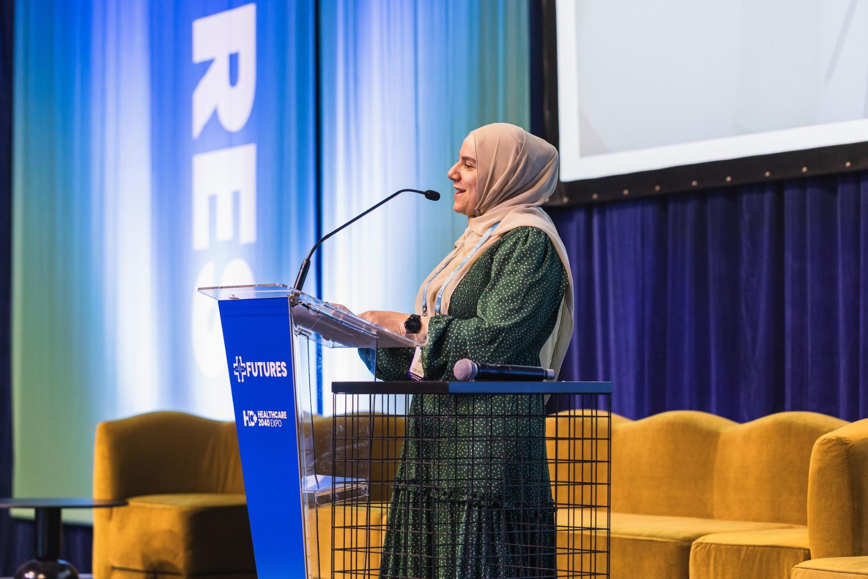speaker speaking