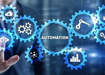 Automation business investment concept