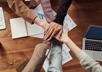 Business partnership concept