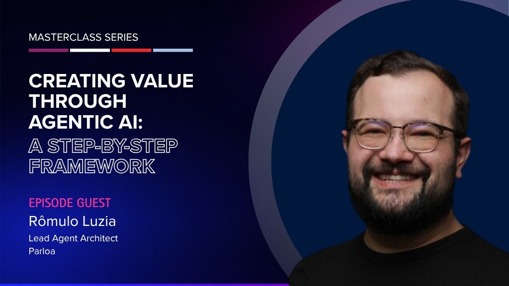 CCW Europe Masterclass Episode 1 banner featuring R&ocirc;mulo Luzia of Parloa.