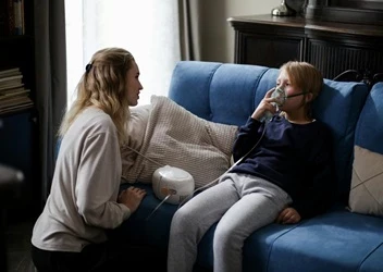 Child with asthma