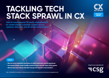 Tackling tech stack sprawl in CX