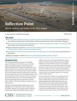 Inflection Point: Missile Defense & Defeat in the FY21 Budget