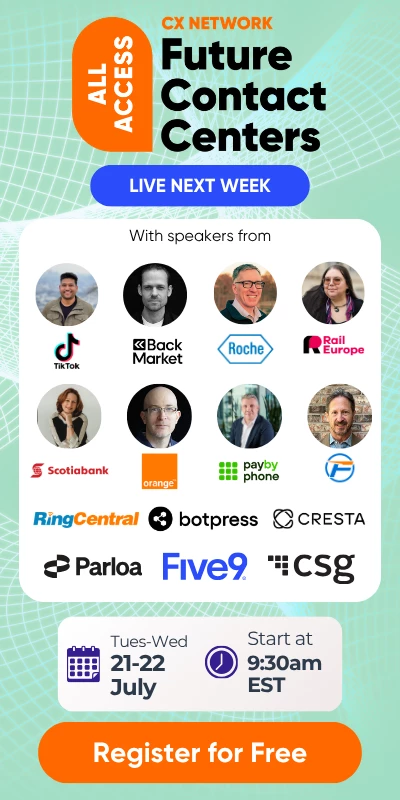 All Access: Future Contact Centers 2026 Live Next Week