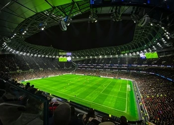 Footbal stadium photograph