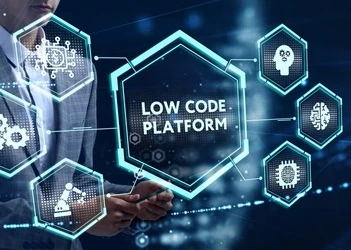 Low code platform concept image
