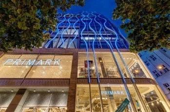Primark store front Prague Primark Prague