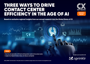 Three ways to drive contact center efficiency in the age of AI