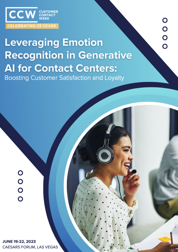 Curated visual reference: Fresh Look at Leveraging Emotion Recognition In Generative AI For Contact Centers