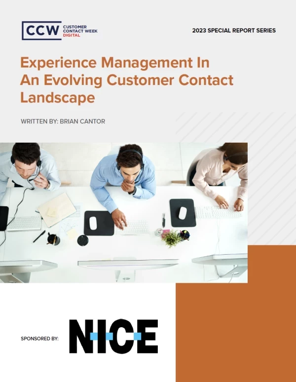 special report cover shows title, sponsor, and image of agents