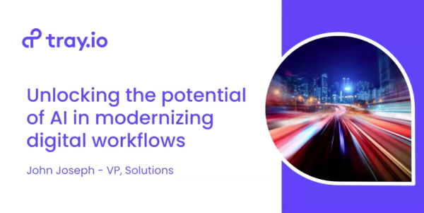 Potential of AI in modernizing digital workflows