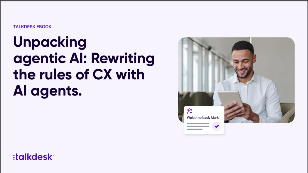 Unpacking agentic AI: Rewriting the rules of CX with AI agents