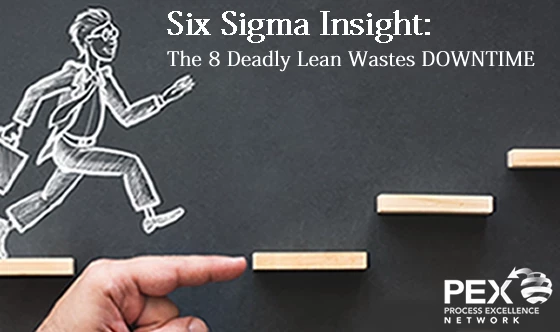 eight deadly lean wastes DOWNTIME