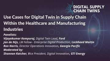 Digital Twins to Build Supply Chain Resilience