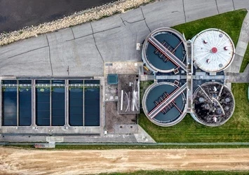 Wastewater plant photograph