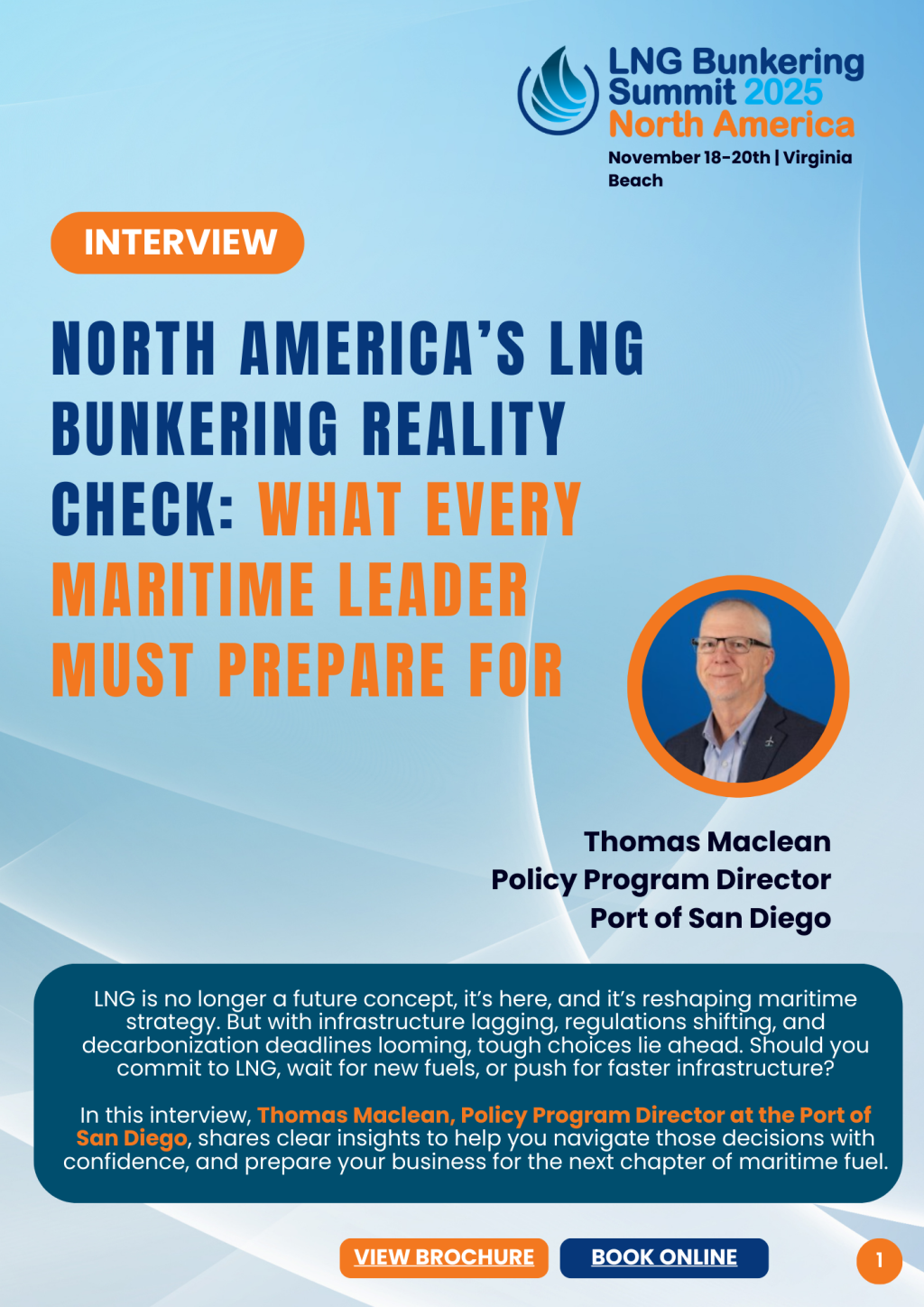 Interview | North America’s LNG Bunkering Reality Check: What Every Maritime Leader Must Prepare For