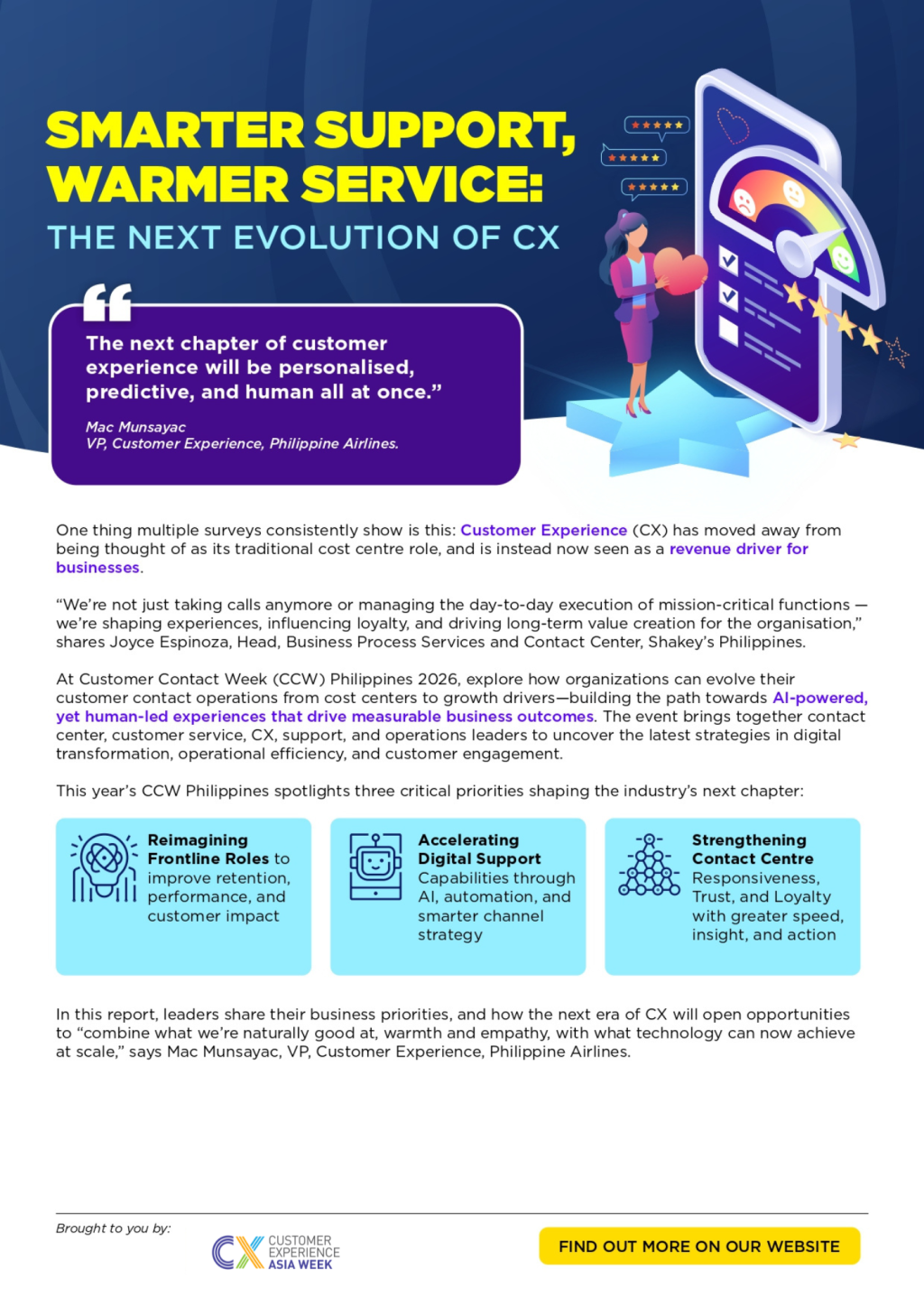 Smarter Support, Warmer Service: The Next Evolution of CX (Solution Provider)