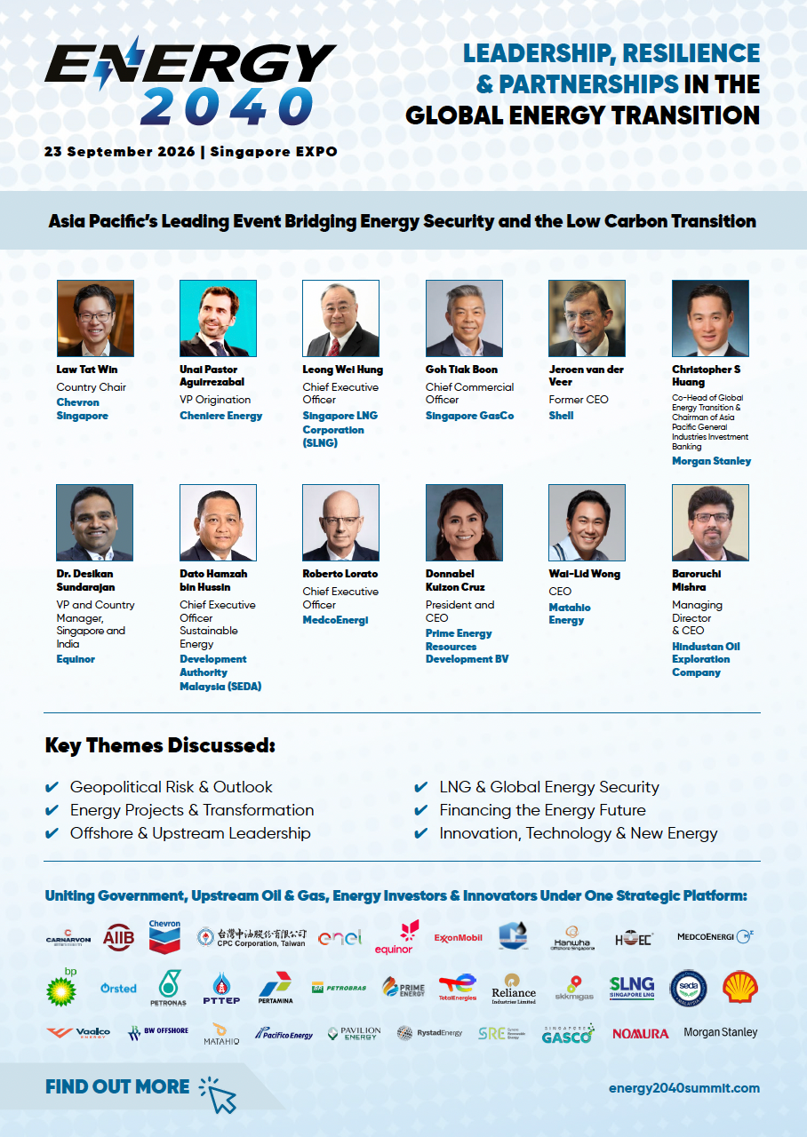 Energy 2040 Agenda Brochure (Sponsors)
