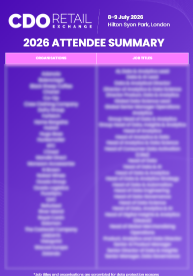 CDO Retail 2026 Attendee List