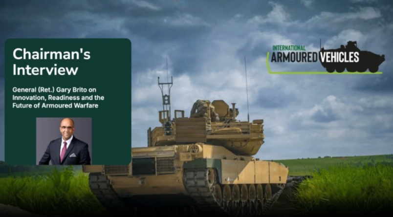 Chairman's Interview: General (Ret.) Gary Brito on Innovation, Readiness and the Future of Armoured Warfare