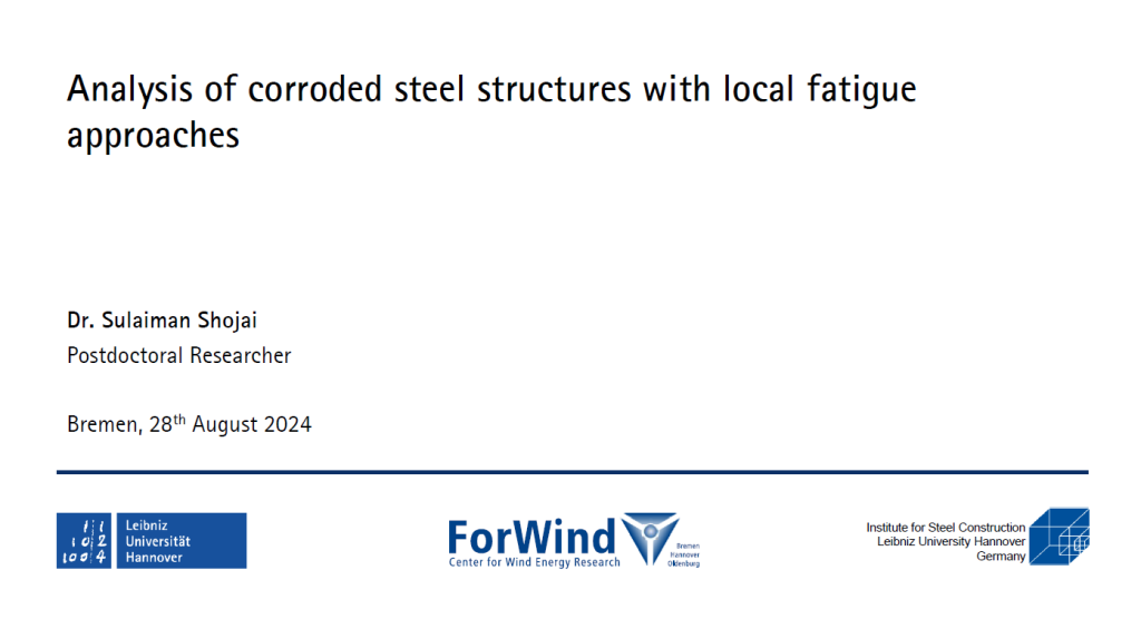 Presentation: Analysis of Corroded Steel Structures with