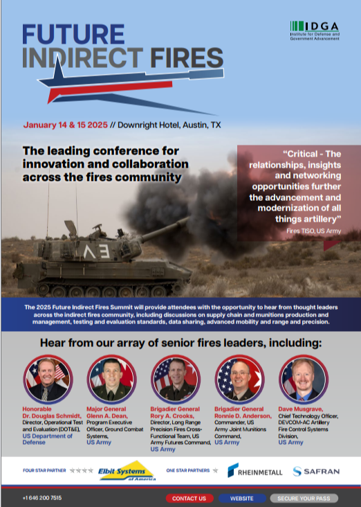 Agenda For Vendors | Future Indirect Fires
