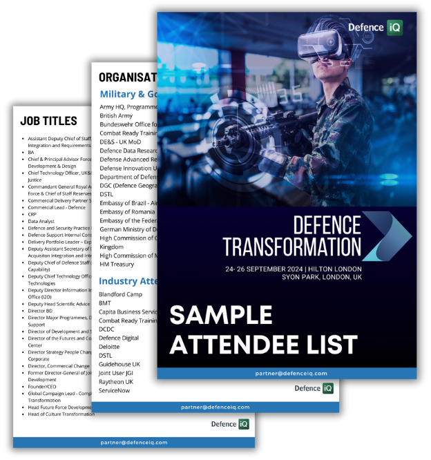 Sample Attendee List | Defence Transformation