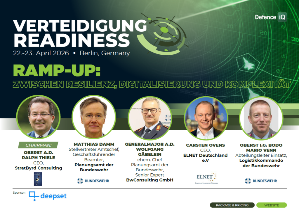 Verteidigung Readiness 2026 | Ramp Up Zeitenwende: Konferenzagenda