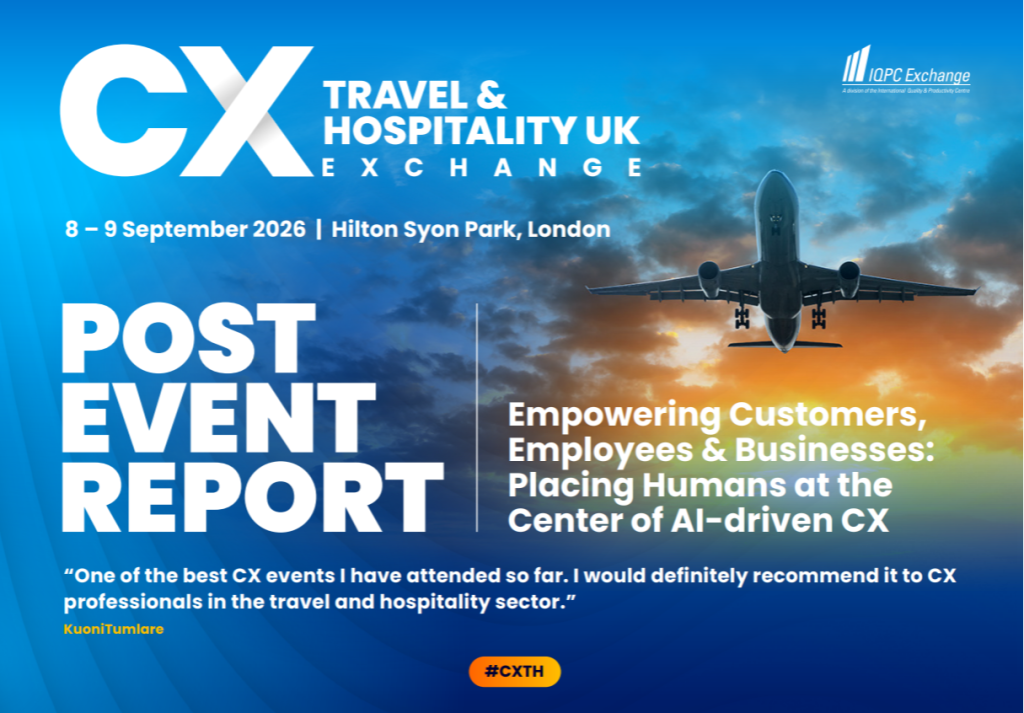 Download the CX Travel & Hospitality Exchange 2026 Post Event Report