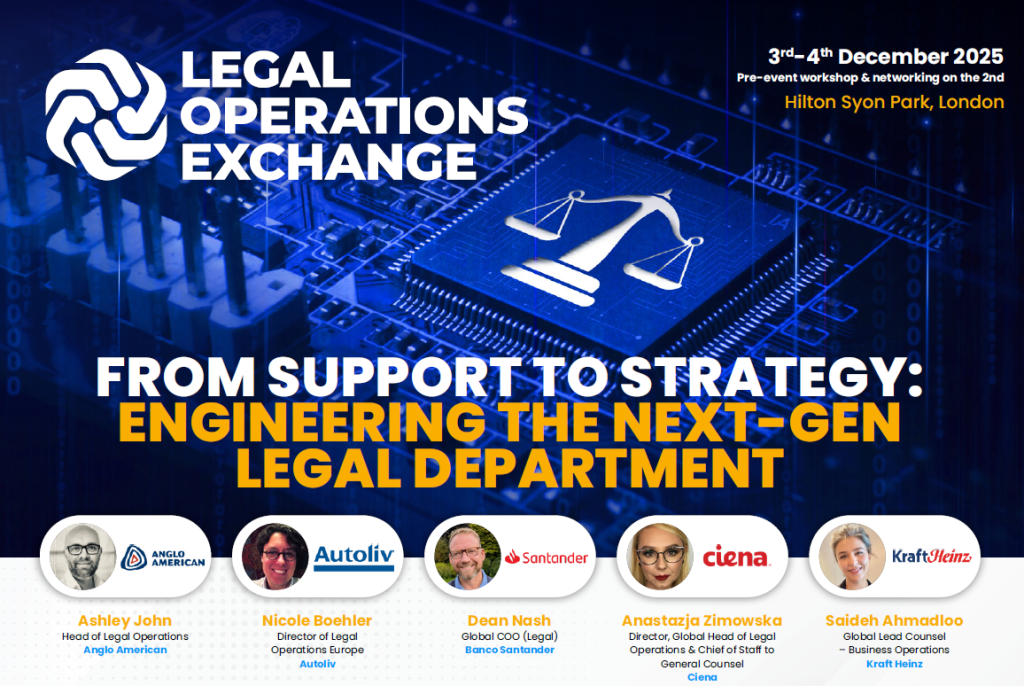 Legal Operations Exchange | 2025 Agenda