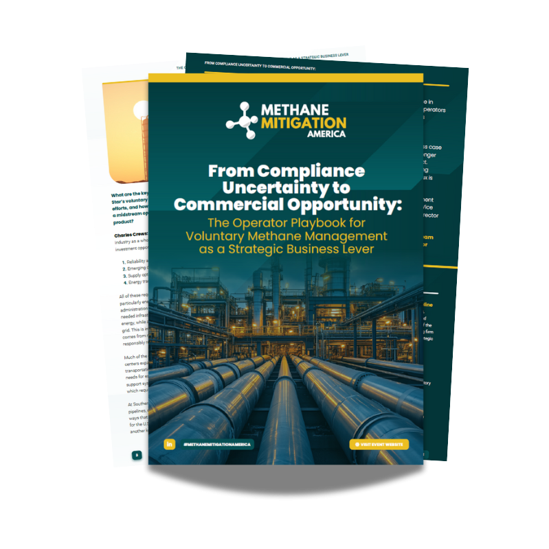 The Operator Playbook for Voluntary Methane Management as a Strategic Business Lever