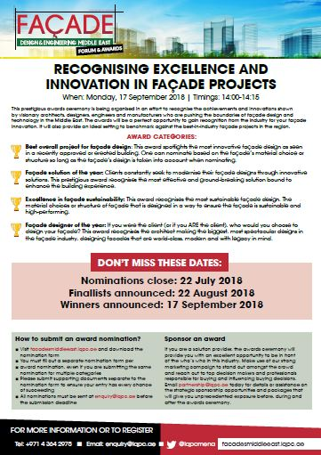 Facade Awards Nomination Form
