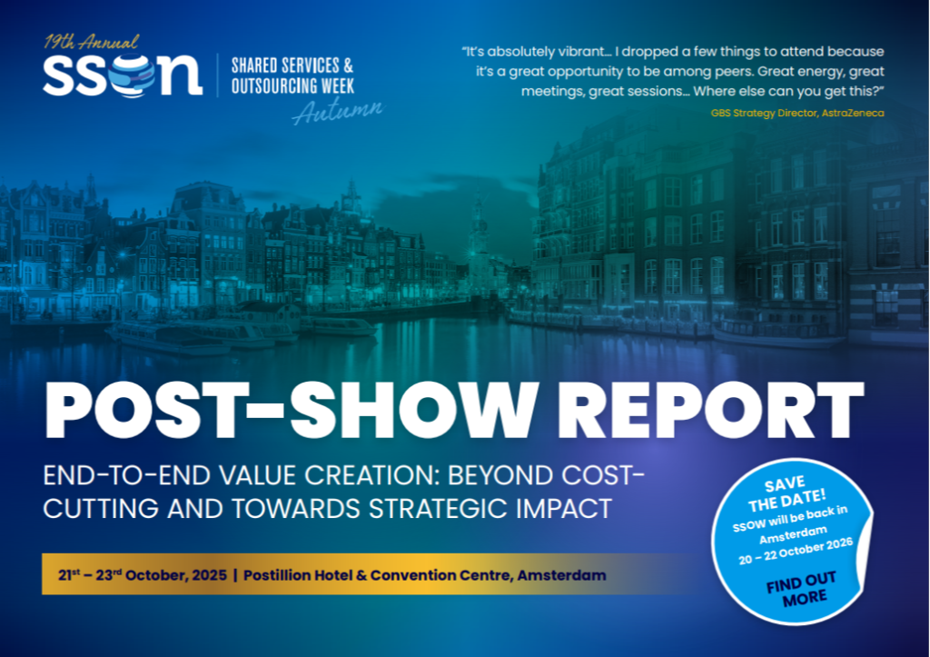 19th Annual Shared Services & Outsourcing Week Autumn Post Event Report for Partners