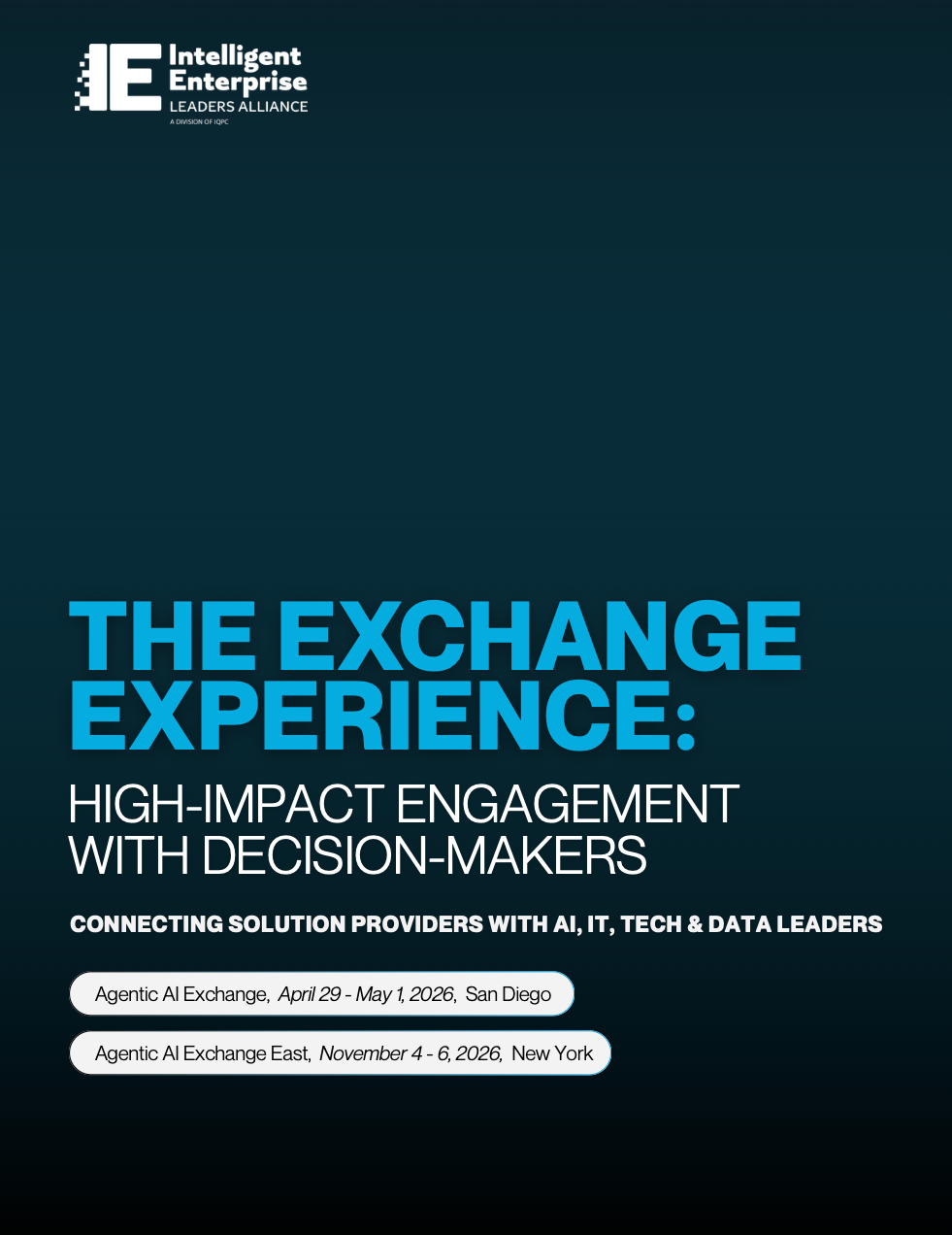 View Solution Provider Prospectus | Agentic AI Exchange April 2026