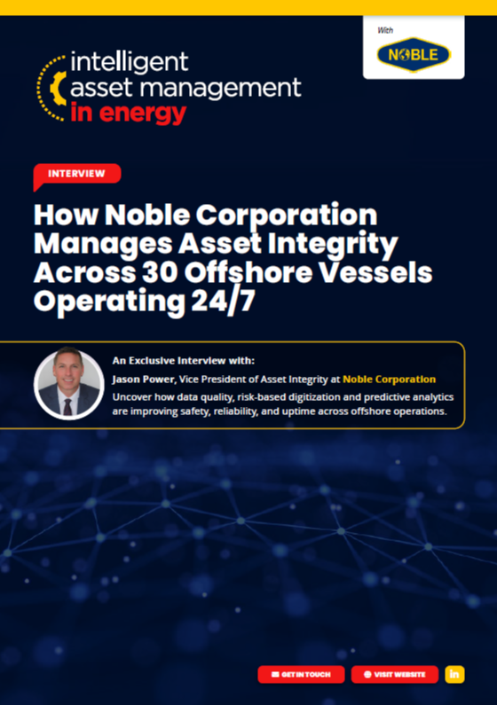How Noble Corporation Manages Asset Integrity Across 30 Offshore Vessels Operating 24/7
