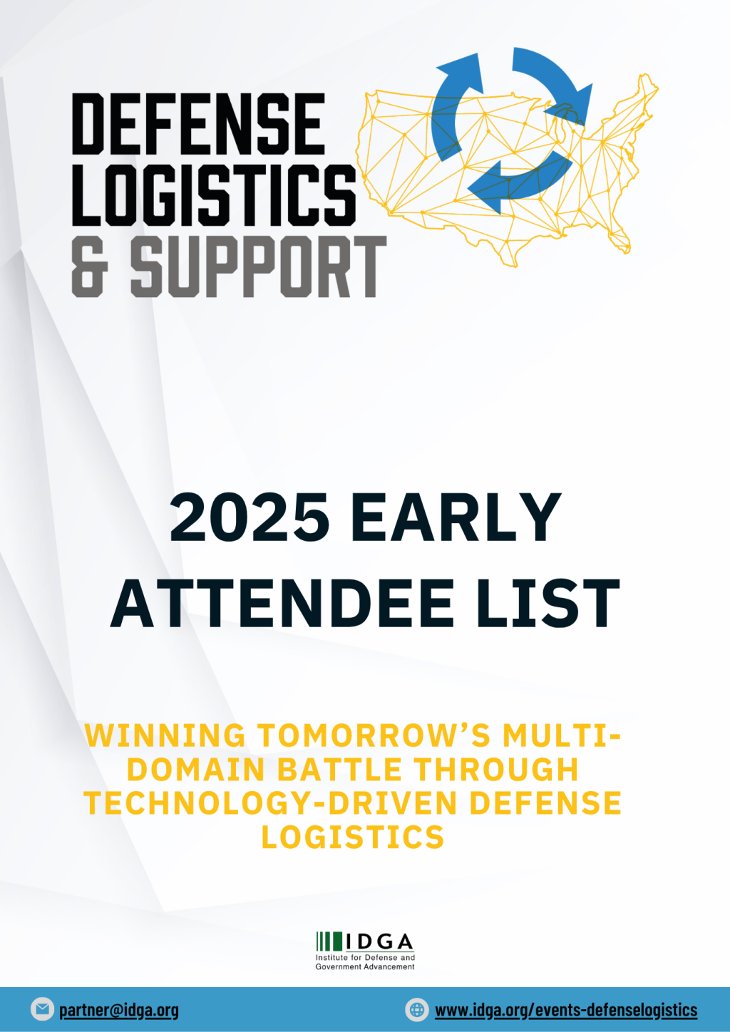 2025 Defense Logistics & Support - 2025 Attendee Snapshot