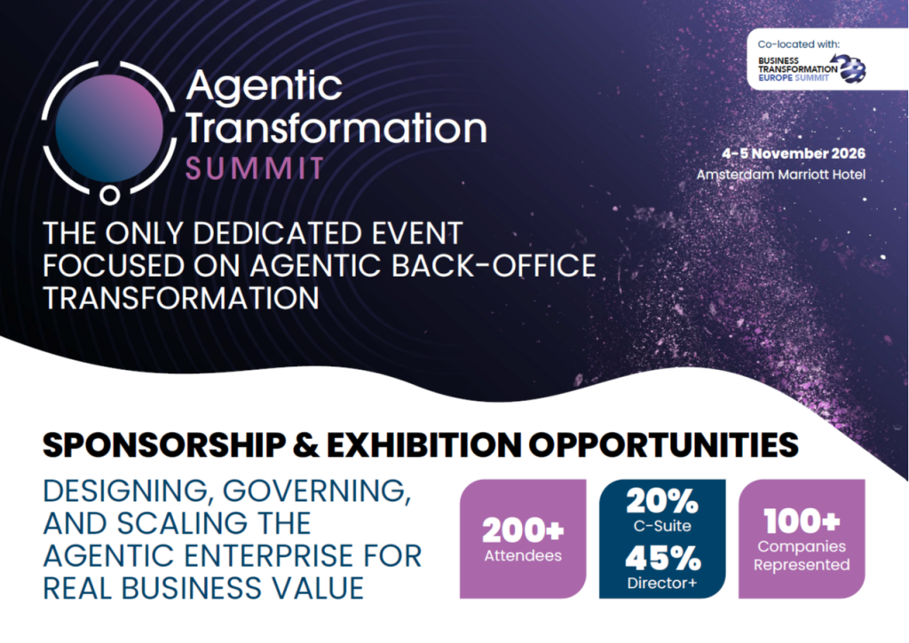 Sponsorship Prospectus | Agentic Transformation Summit 2026