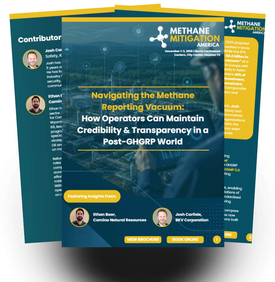 Double Interview | Navigating the Methane Reporting Vacuum: How Operators can Maintain Credibility & Transparency in a Post-GHGRP World