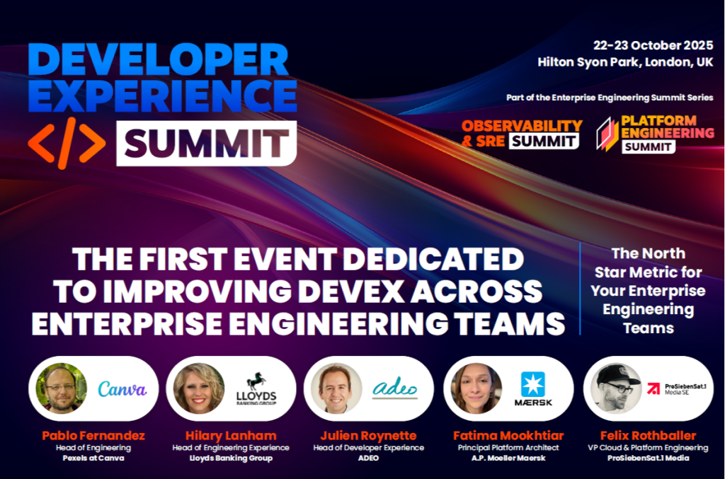 Developer Experience Summit I 2025 Event Agenda
