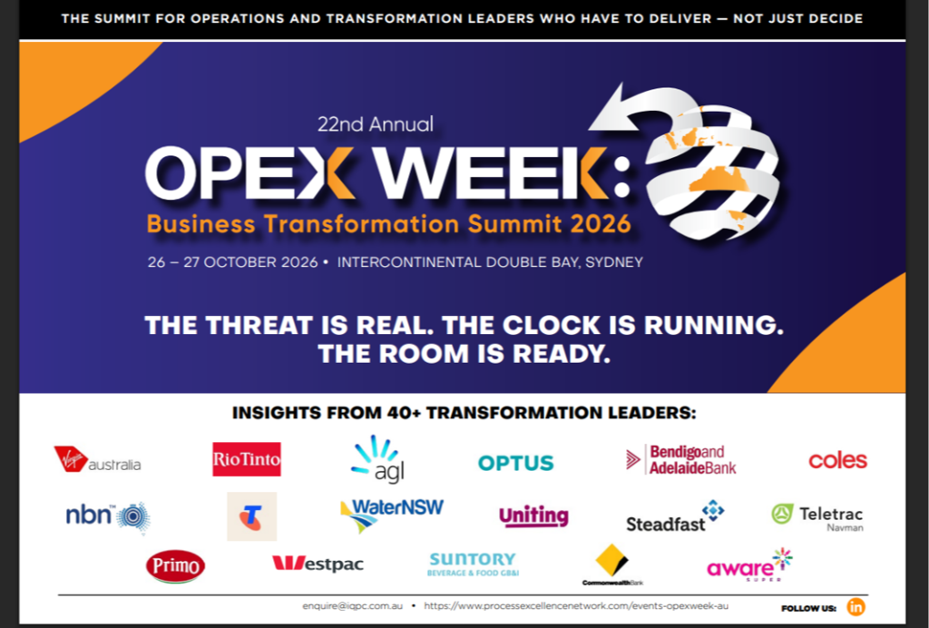 Event Guide For OPEX Week: Business Transformation Summit