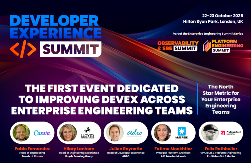 Developer Experience Summit I 2025 Event Agenda