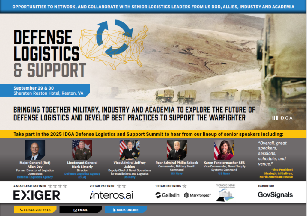 Defense Logistics and Support - 2025 Official Agenda
