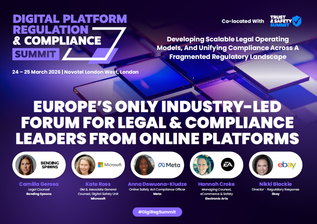 Digital Platform Regulation & Compliance Summit | Event Agenda