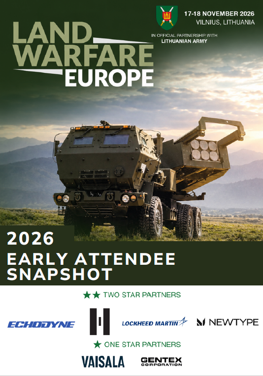 Land Warfare Europe 2026 Early Attendee Snapshot