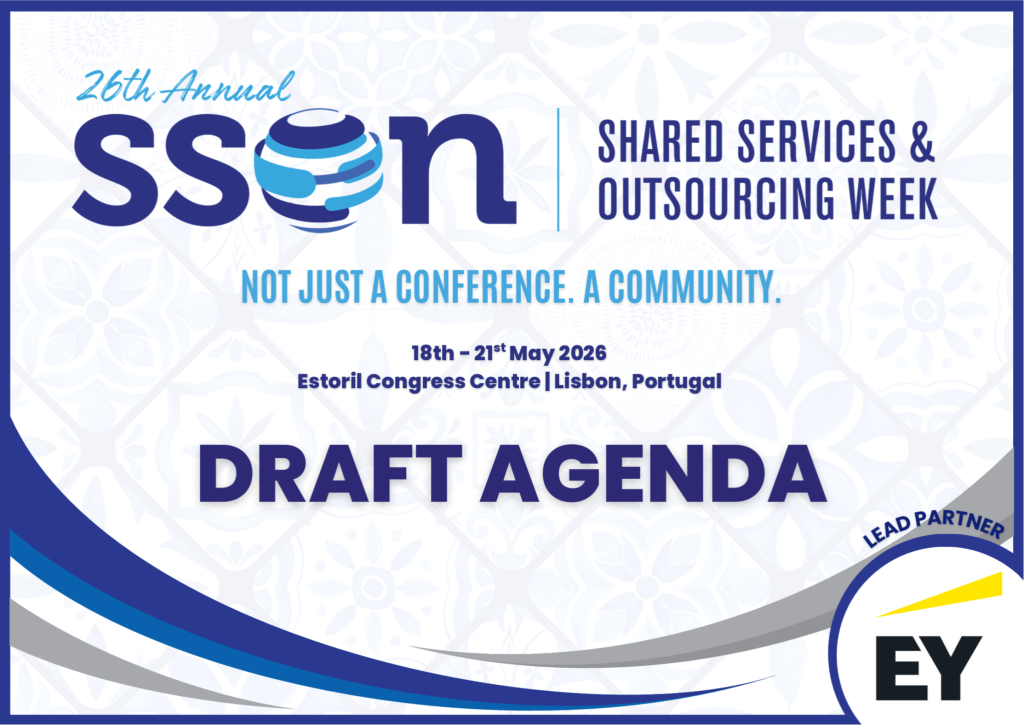 Early Event Agenda | Shared Services and Outsourcing Week 2026
