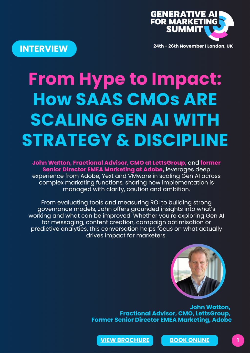 Interview | How SaaS CMOs are Scaling Gen AI with Strategy and Discipline