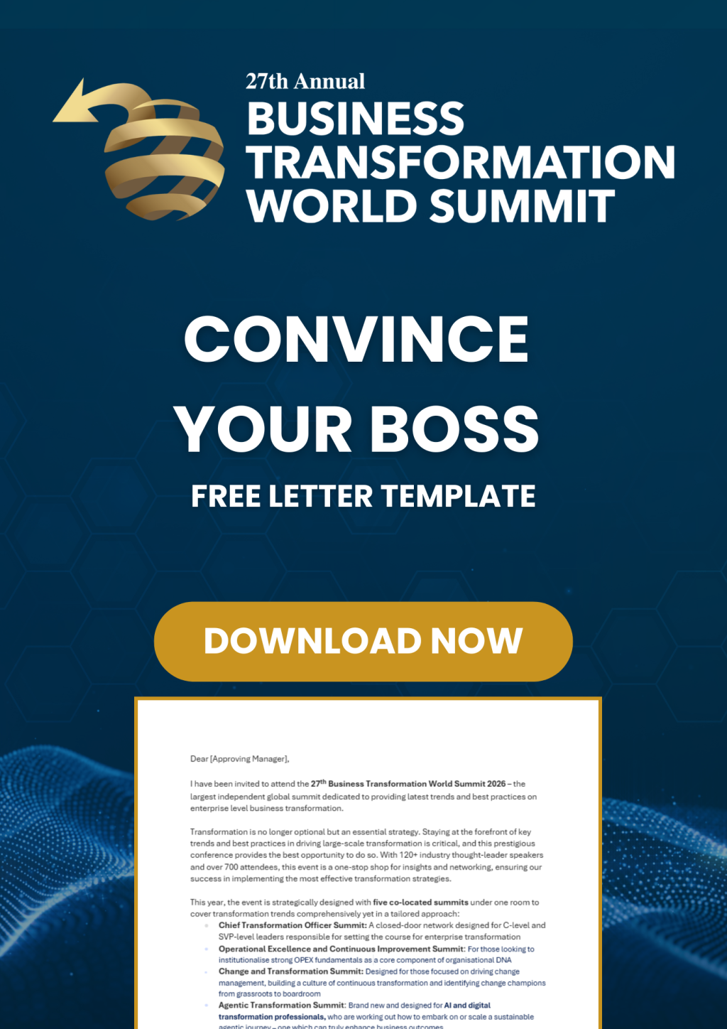 Convince Your Boss Letter
