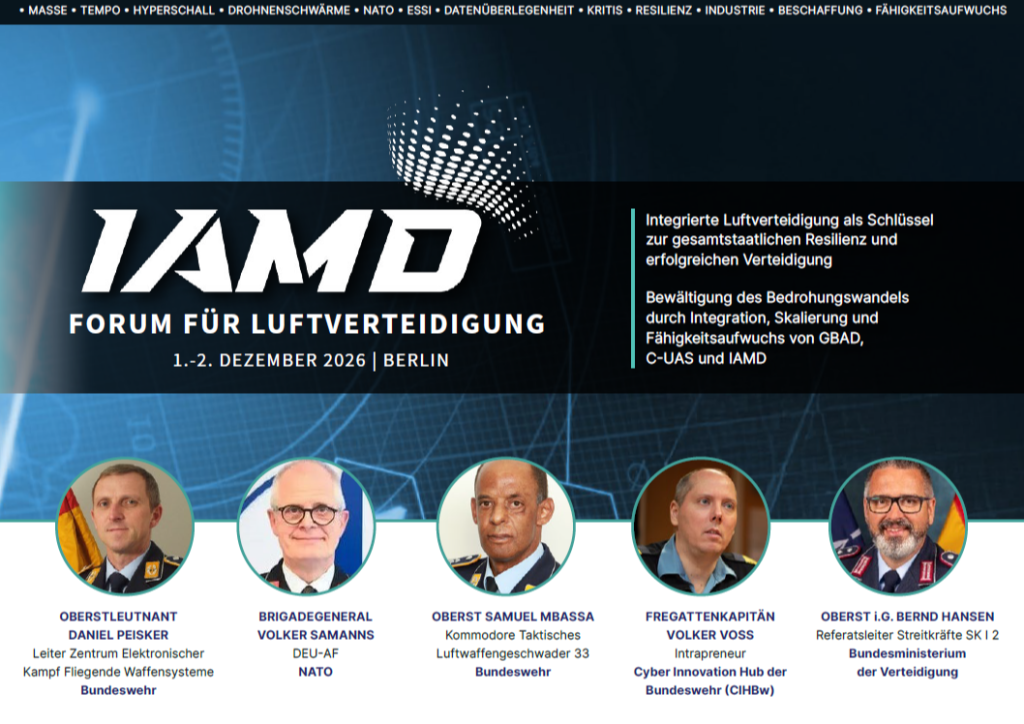 Konferenzagenda IAMD Forum